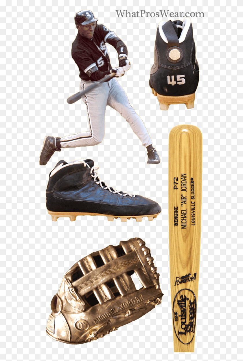 575x1185 On His 50th Birthday I Thought It Would Be Fun To Michael Jordan Playing Baseball, Shoe, Footwear, Clothing HD PNG Download