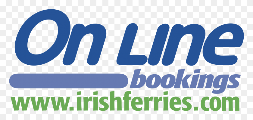 2191x953 On Line Booking Logo Transparent Online And Offline, Word, Text, Logo HD PNG Download