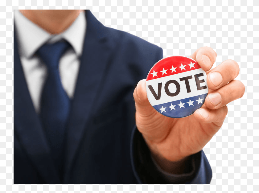 753x566 On November 6th Polling Places In Southern Maine Will Holding Badge, Tie, Accessories, Accessory HD PNG Download