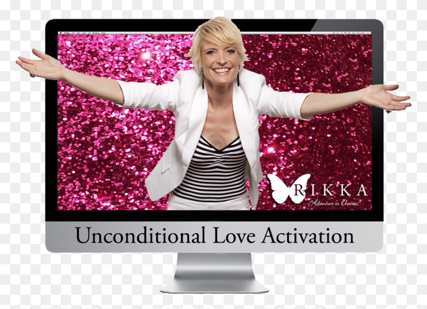 878x617 On Sunday39s Unconditional Love Livestream You Will Led Backlit Lcd Display, Clothing, Sleeve, Person HD PNG Download