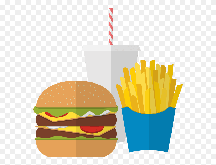 582x582 On The Menu French Fries, Fries, Food, Burger HD PNG Download