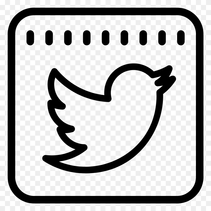 1301x1301 В Twitter Прозрачный Контур Логотипа Twitter, Серый, World Of Warcraft Hd Png Скачать