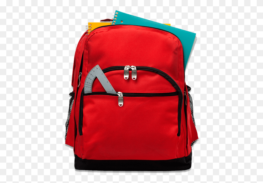 432x525 On Us Back To School Item, Backpack, Bag, Luggage HD PNG Download