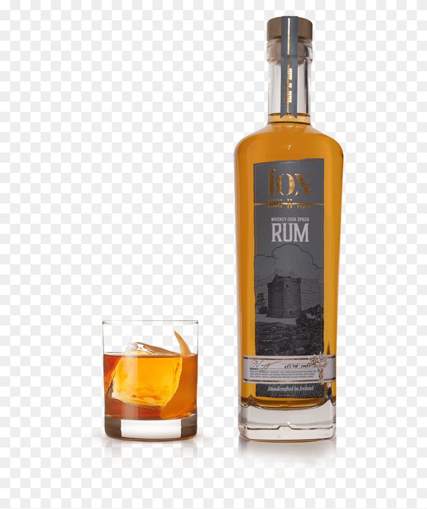 515x941 On Whiskey Cask Spiced Rum Ion Rum, Liquor, Alcohol, Beverage HD PNG Download