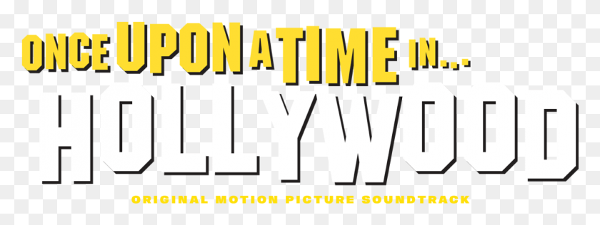 1001x329 Once Upon A Time In Hollywood Logo, Word, Text, Alphabet HD PNG Download