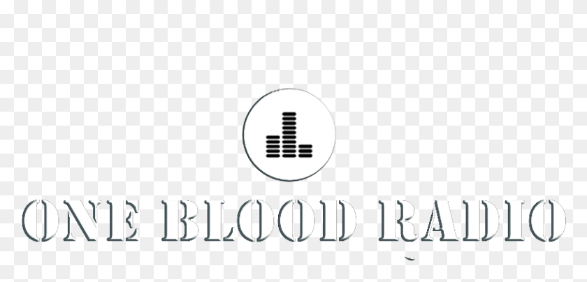 816x360 One Blood Radio Caligrafía, Símbolo, Palabra, Logotipo Hd Png