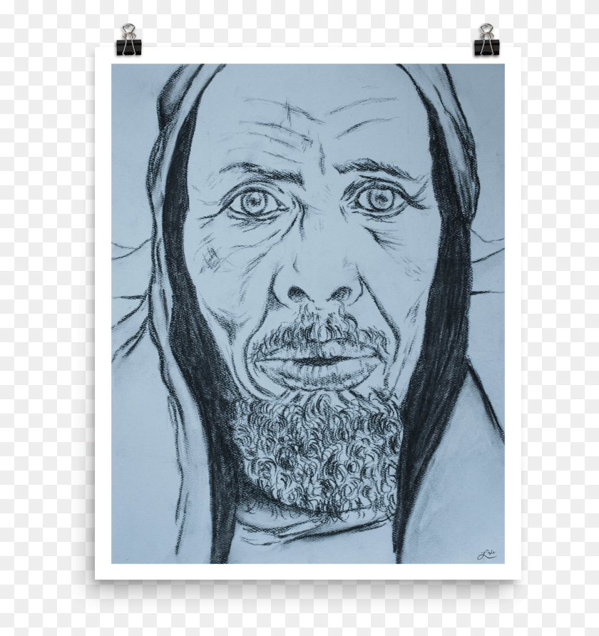 657x832 One Crying Out Print Sketch, Person HD PNG Download