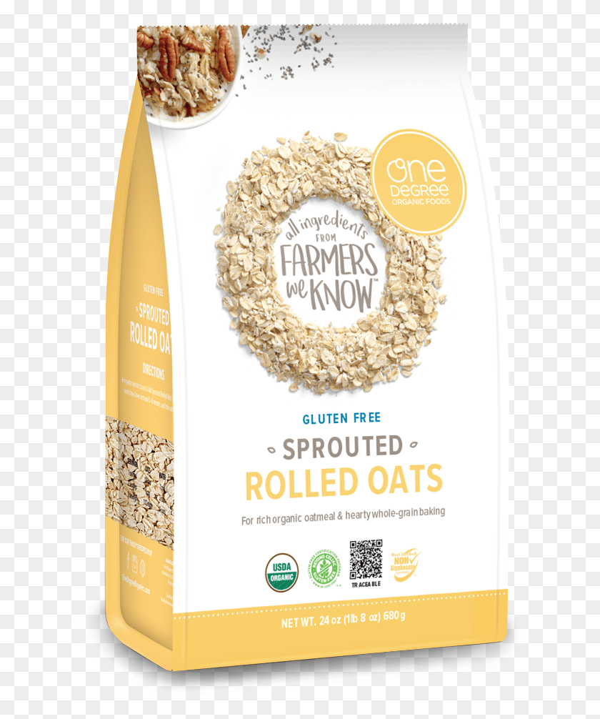 642x946 One Degree Rolled Oats, Food, Sesame, Seasoning HD PNG Download