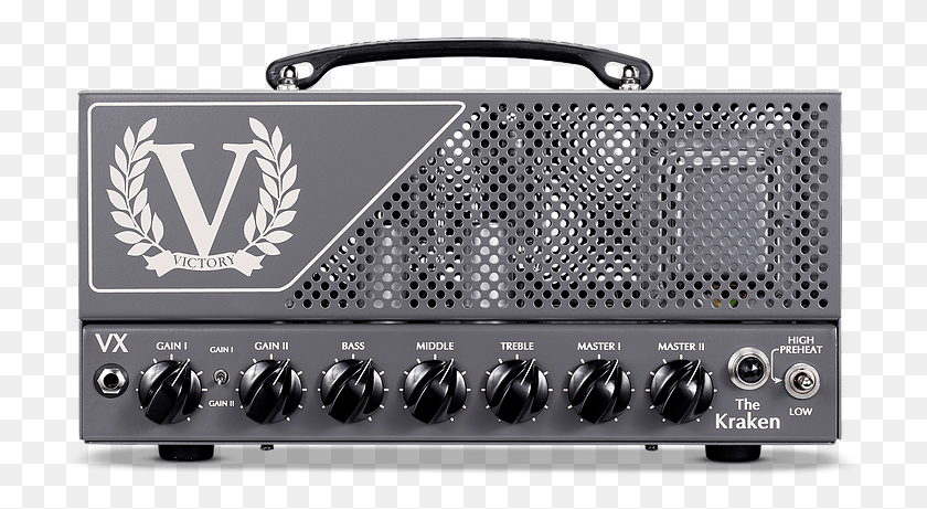 724x401 One For The Gain Addicts Vx The Kraken Pushes All Victory V30 Amp, Cooktop, Indoors, Electronics HD PNG Download
