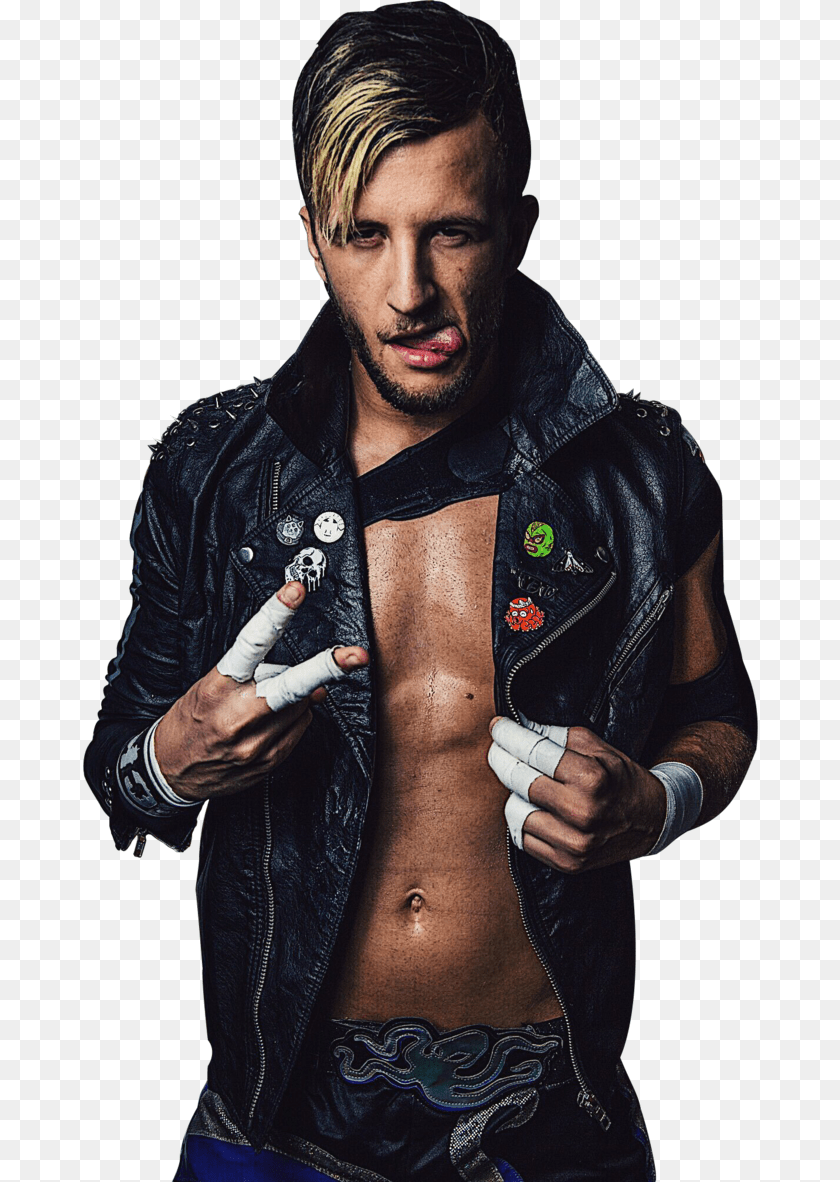675x1182 One Half Of Cck With Kid Lykos He39s Been Attack Pro Barechested, Jacket, Body Part, Clothing, Coat Sticker PNG