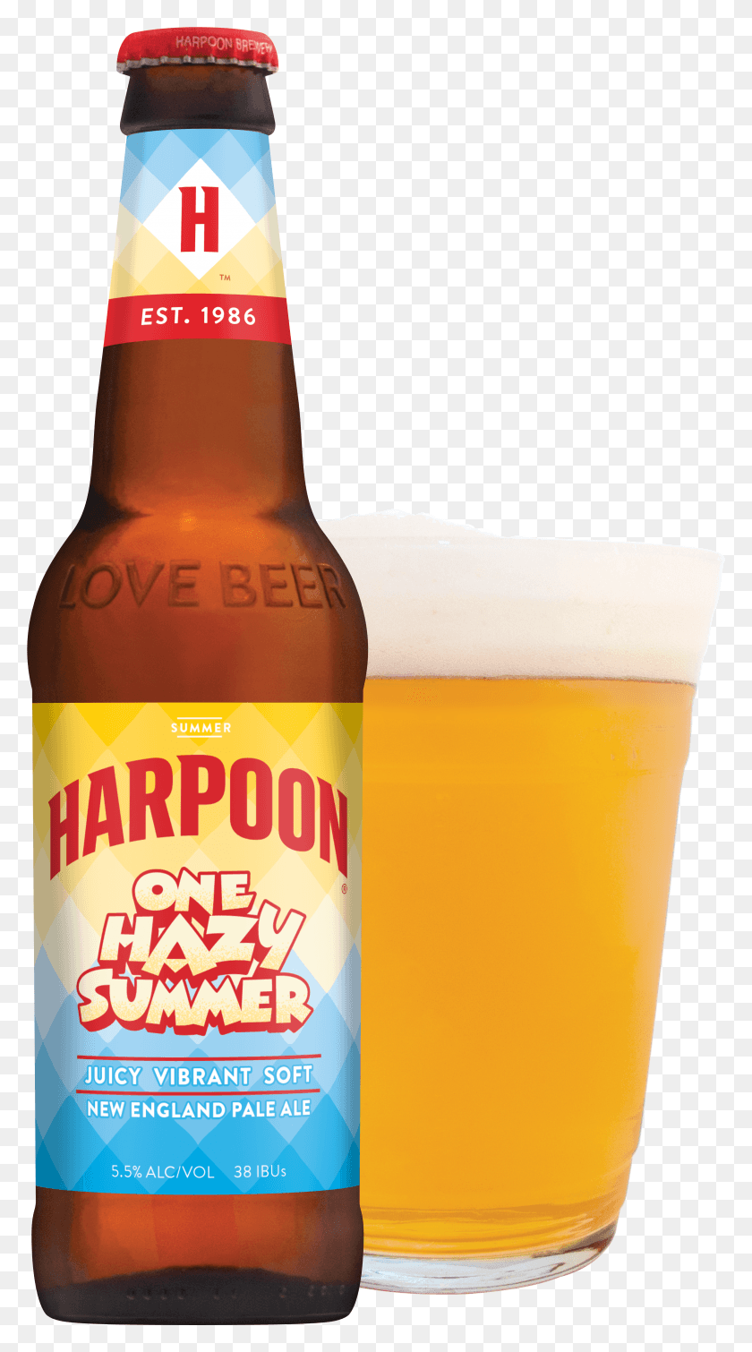 3224x5994 One Hazy Summer Bottle And Glass Pdf Harpoon One Hazy Summer HD PNG Download