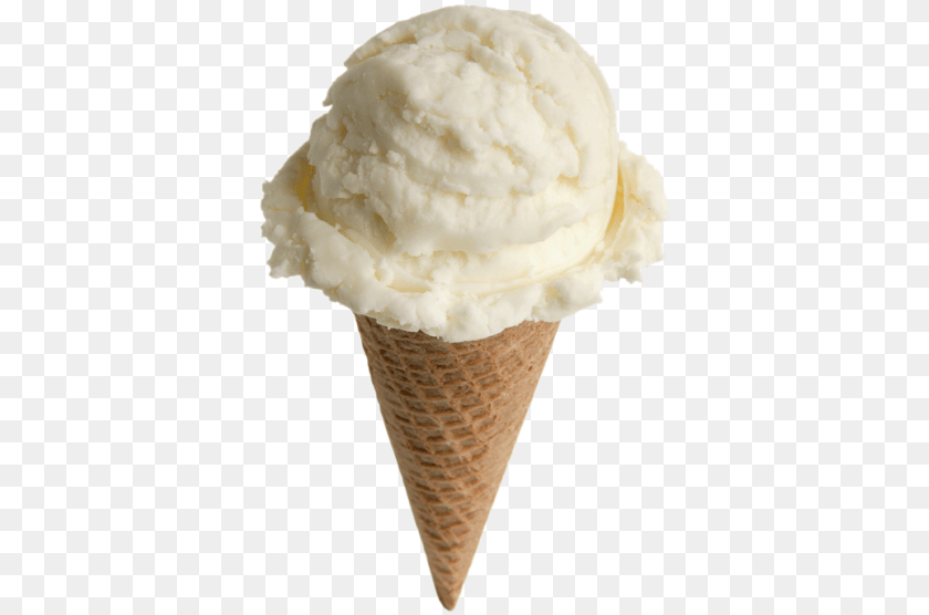 376x556 One Ice Cream Cone, Dessert, Food, Ice Cream, Soft Serve Ice Cream Sticker PNG