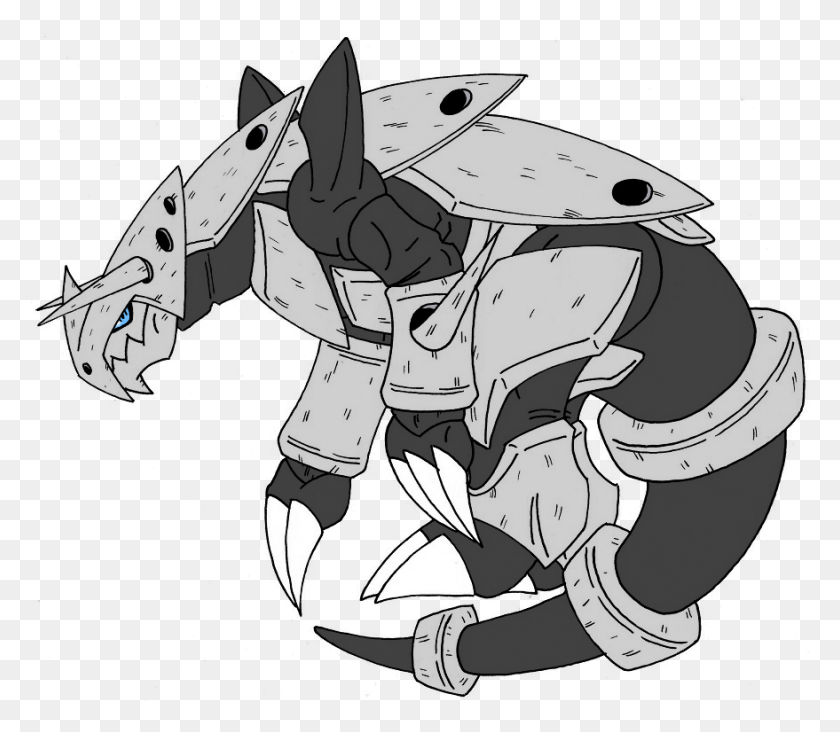 879x758 One Of My Best Friends Said That Aggron Was Now His Mega Aggron Pokemon, Astronaut, Mammal, Animal HD PNG Download