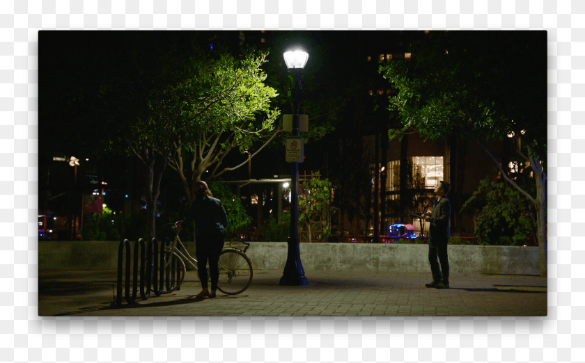 1537x912 One Of The First Smart Cities To Use Street Lighting Night, Person, Human, Bicycle HD PNG Download