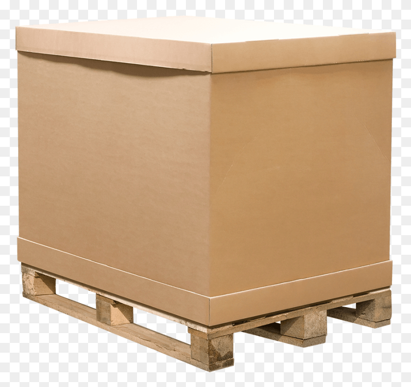 874x818 One Of The Most Versatile And Reliable Packaging Solutions Pallet Box, Cardboard, Carton, Plywood HD PNG Download