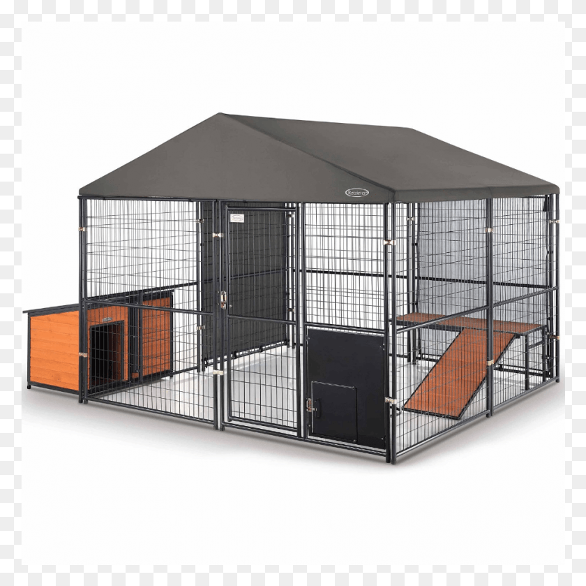 955x955 One Of The Reasons We Chose This Kennel Is Because Retriever Kennel Dog House, Den, Gate, Crib HD PNG Download