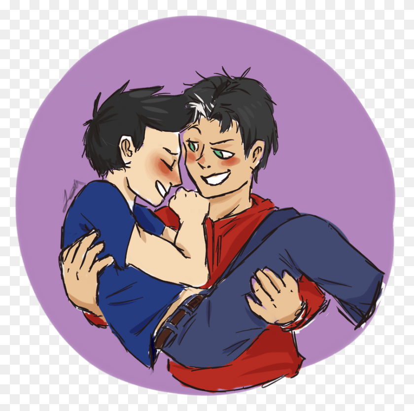 839x833 One Of The Ship Requests Dick Grayson And Jason Todd Cartoon, Person, Human, Monk HD PNG Download