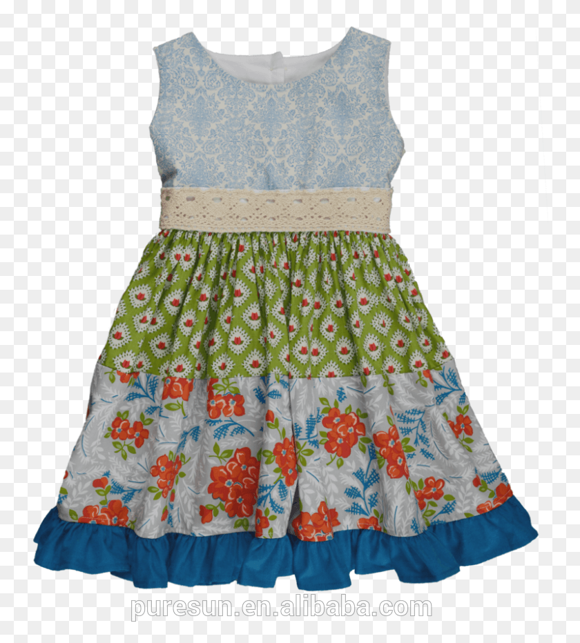 748x872 One Piece Girls Party Dress One Piece Girls Party Pattern, Одежда, Одежда, Юбка Png Скачать