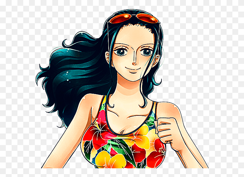 598x550 One Piece Robin One Piece Robin, Person, Human, Female HD PNG Download