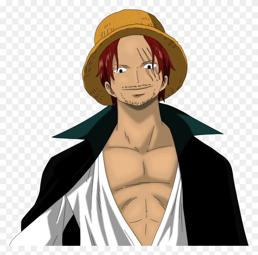 2186x2162 One Piece Shanks, Clothing, Apparel, Person HD PNG Download