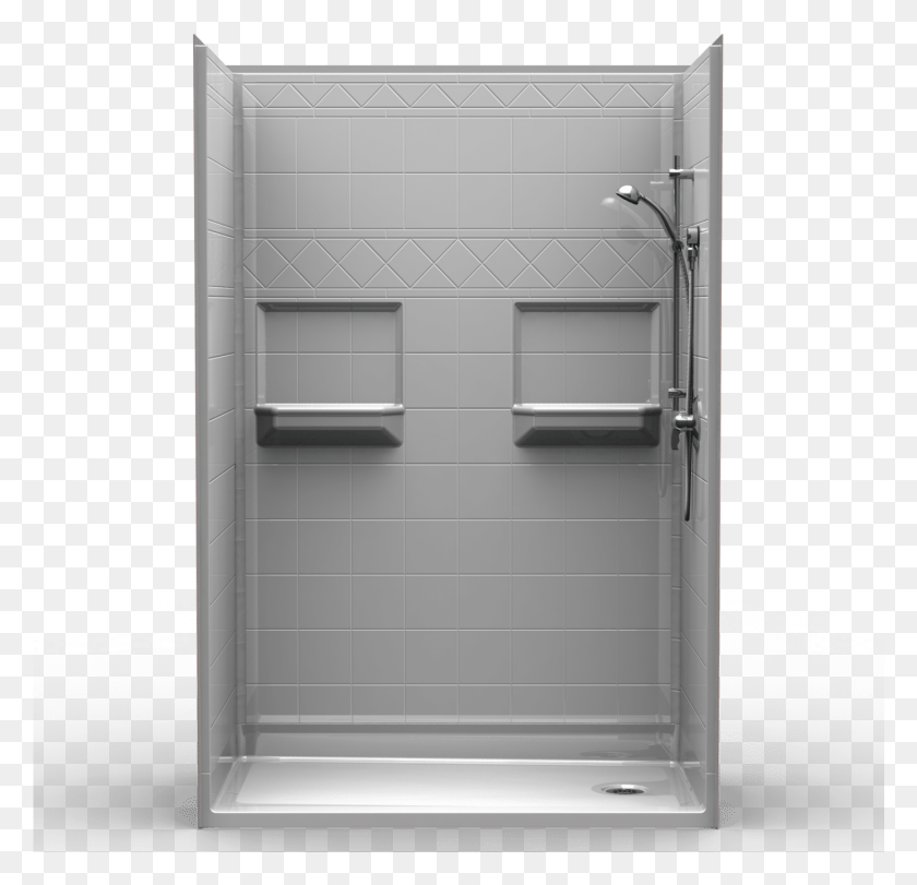 1401x1350 One Piece Shower Tub 54, Furniture, Indoors, Room HD PNG Download