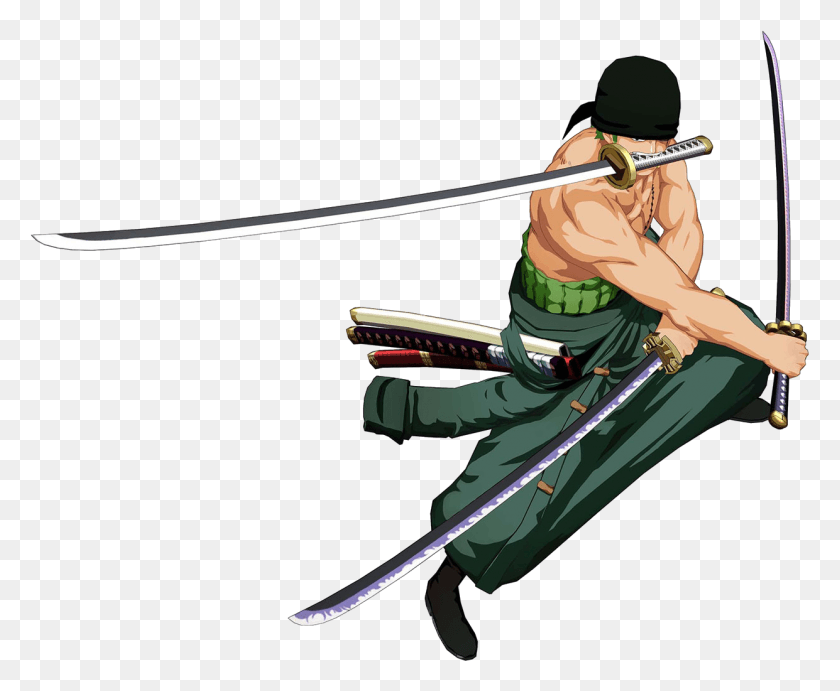 1241x1005 One Piece Zoro Roronoa Zoro Wallpaper Iphone, Bow, Duel, Person HD PNG Download