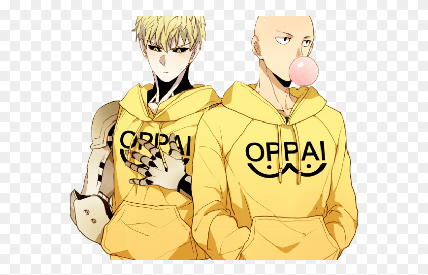 571x481 One Punch Man Clipart Flying One Punch Man Genos E Saitama, Clothing, Apparel, Person HD PNG Download