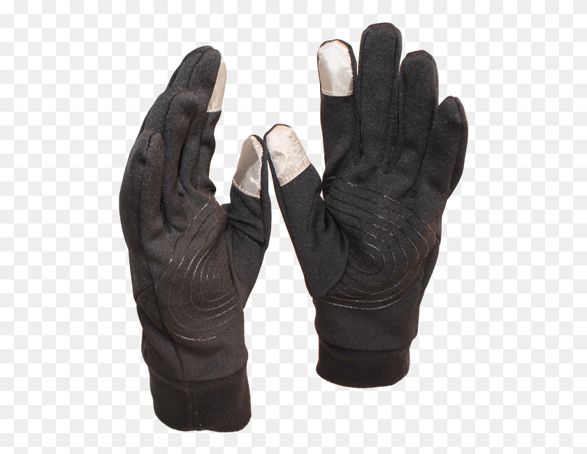 503x590 One Size Fits Most Men39s Tech Gloves In Black Leather, Clothing, Apparel, Glove HD PNG Download