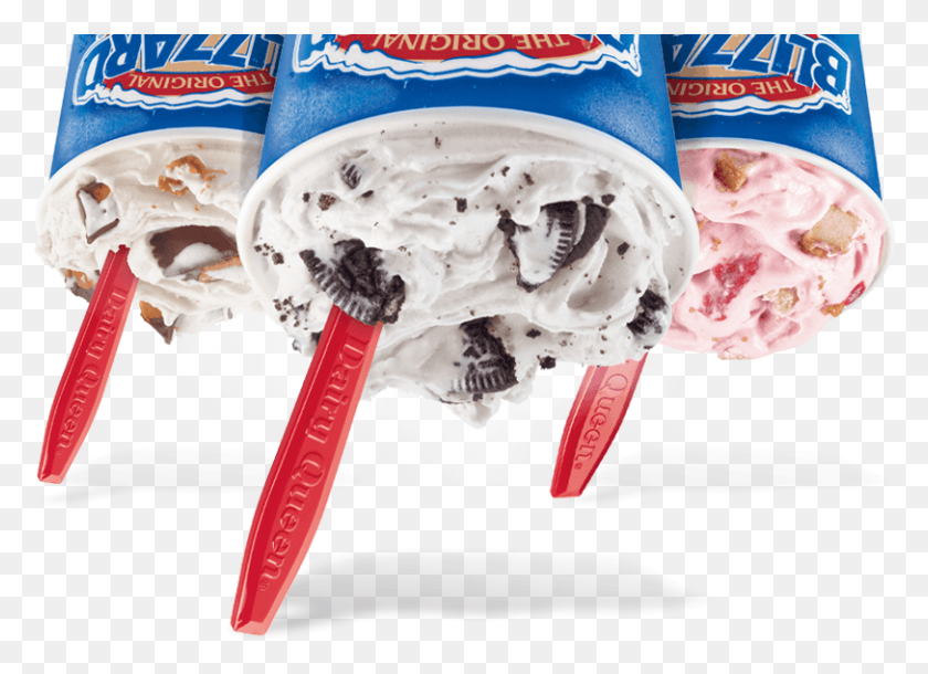 812x573 One Special And Irresistible Blend Featured Every Month Dairy Queen Blizzard, Dessert, Food, Cream HD PNG Download