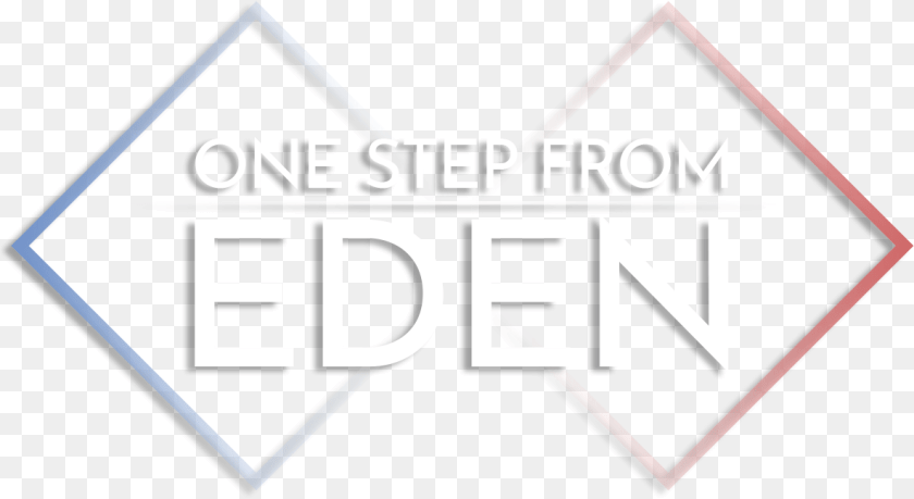 1185x648 One Step From Eden Vertical, Logo PNG