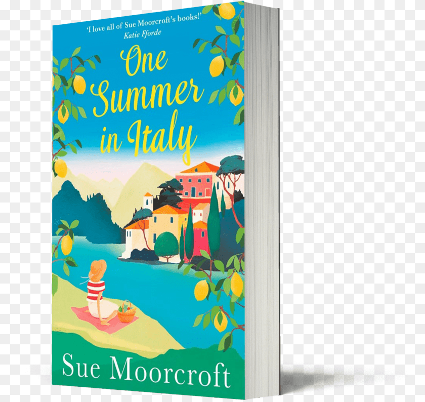 786x794 One Summer In Italy, Book, Publication, Advertisement, Poster Sticker PNG