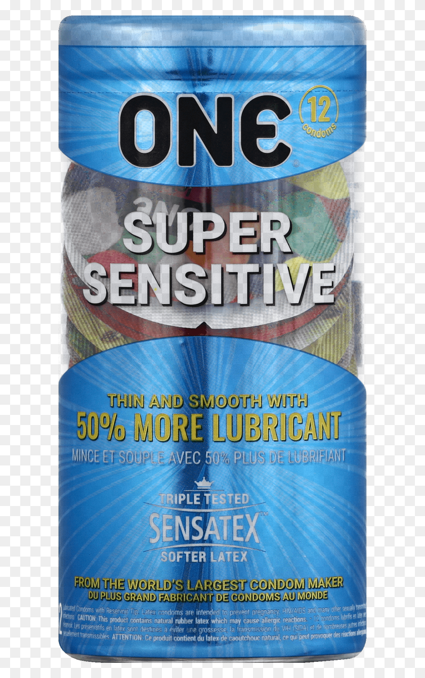 610x1280 One Super Sensitive Extra Thin Latex Condoms 12 Ct Book, Beer, Alcohol, Beverage HD PNG Download
