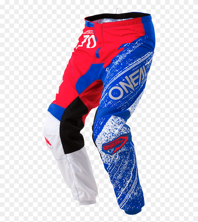 480x884 Oneal Element Pants Burnout Redwhiteblue Oneal Element Burnout, Clothing, Apparel, Sleeve HD PNG Download