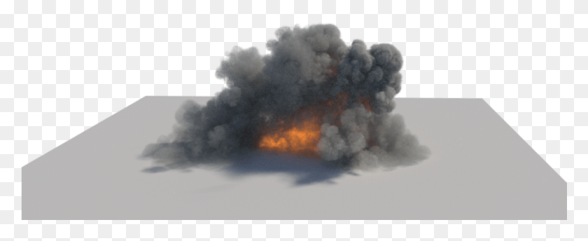 961x351 Onelayer 960540 284 Kb Smoke, Nature, Outdoors, Mountain HD PNG Download