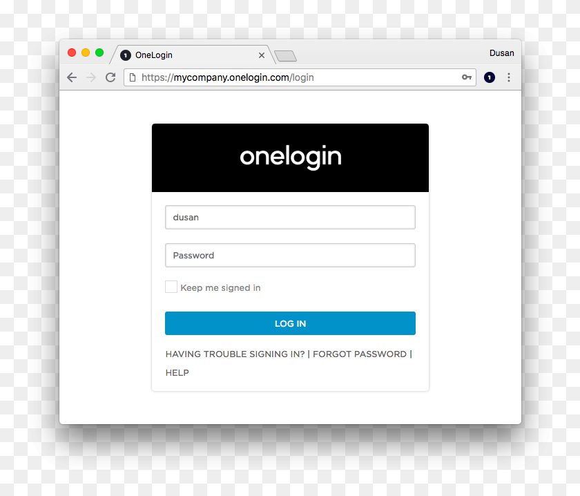 766x658 Onelogin Sign On Screen Onelogin Com Login, File, Text, Webpage HD PNG Download