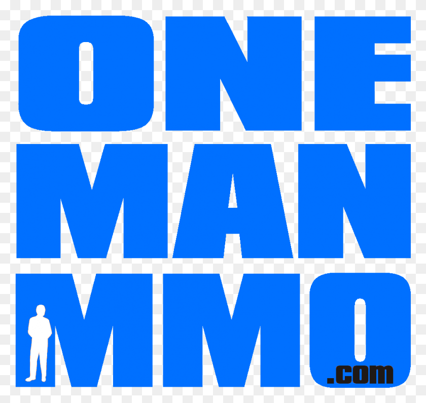942x888 Descargar Pngonemanmmo Com The One Man Mmo Project El Azul Cobalto, Texto, Palabra, Alfabeto Hd Png