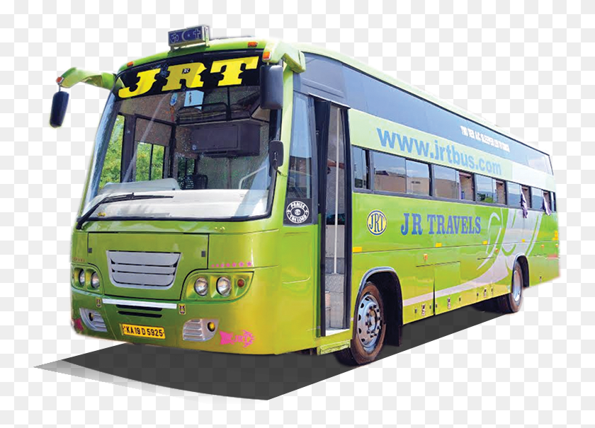 748x545 Онлайн-Бронирование Автобусов Jrt Travels, Автомобиль, Транспорт, Фургон Hd Png Скачать