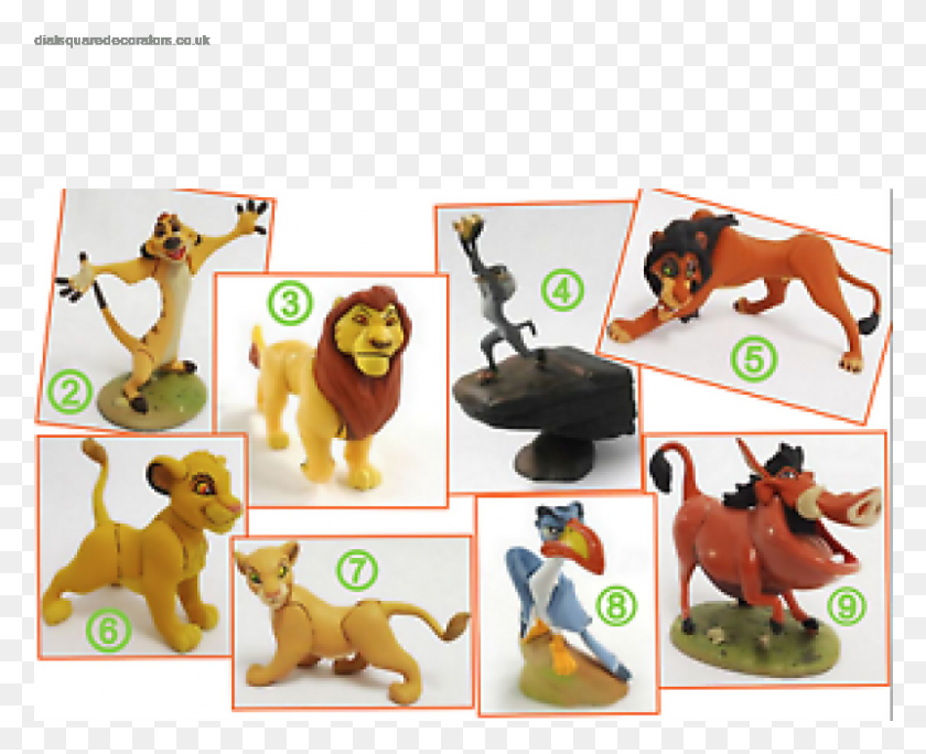 801x641 Online Cheap Lion King Choco Party Mini Figure Pumbaa Cartoon, Person, Human, Figurine HD PNG Download
