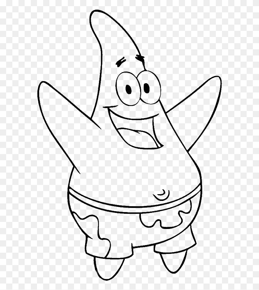 Online Coloring Tool Coloring Pages Patrick Star, Label, Text ...