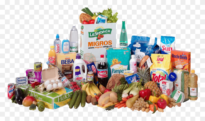 829x466 Online Grocery Store Of Delhi Noida Gurgaon And Ghaziabad Kirana Store Items, Banana, Fruit, Plant HD PNG Download