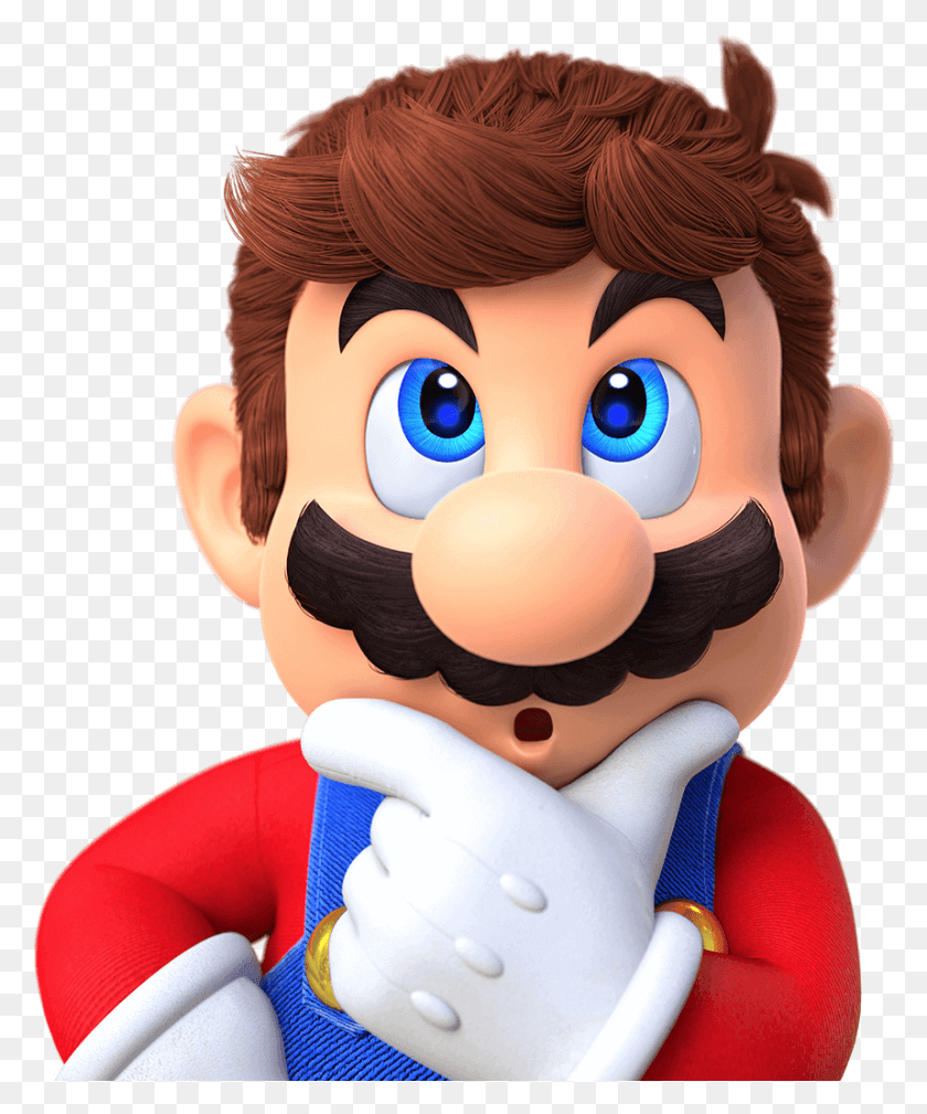 858x1044 Online Store Mario Cappy Nintemdo Super Mario Mario Odyssey Promo, Doll, Toy, Person HD PNG Download