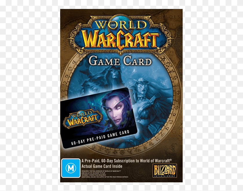 425x601 Online World Of Warcraft 30 Days, Person, Human, World Of Warcraft HD PNG Download
