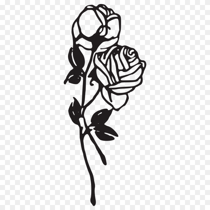 1000x1000 Onlinelabels Clip Art, Stencil, Drawing, Flower, Person PNG