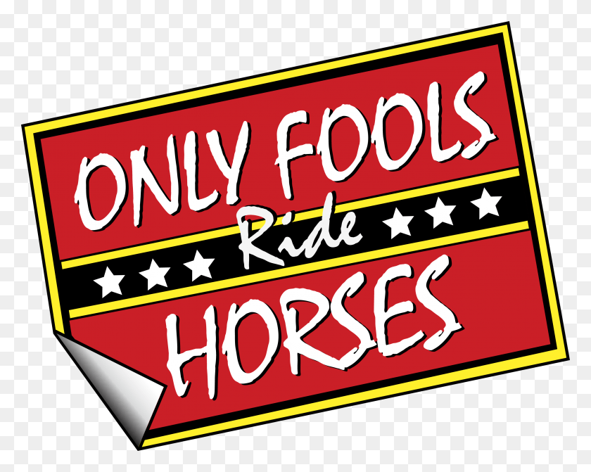 3086x2419 Only Fools Amp Horses Logo, Label, Text, Word HD PNG Download