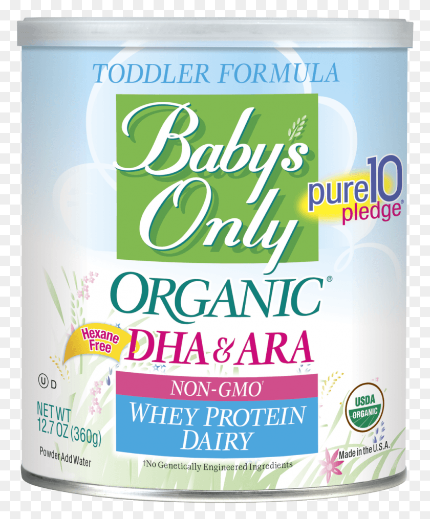 985x1207 Только Органическая Молочная Сыворотка Dhaara Toddler Formula Baby39S Only Whey Dha, Текст, Этикетка, Бутылка Hd Png Скачать