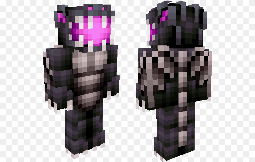 Only Skin 64x64 Digitalminecraft Minecraft Ender Dragon Head, Purple, Person PNG