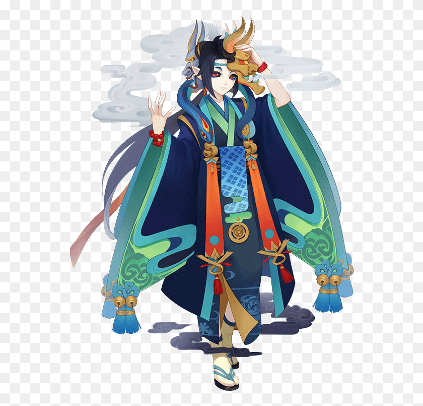 566x745 Onmyoji Hannya, Clothing, Apparel, Person HD PNG Download