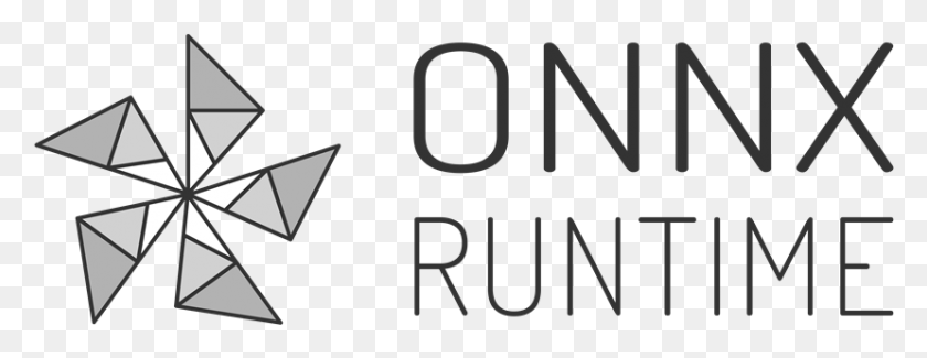 829x282 Логотип Onnx Runtime Сегодня Треугольник, Текст, Алфавит, Число Hd Png Скачать
