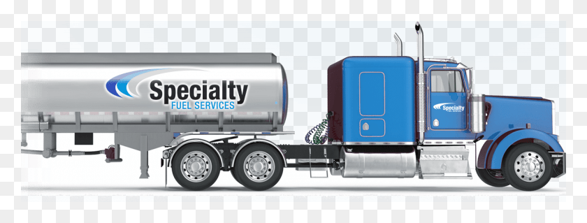 1200x399 Onsite Fuel Delivery Trailer Truck, Vehicle, Transportation, Trailer Truck HD PNG Download