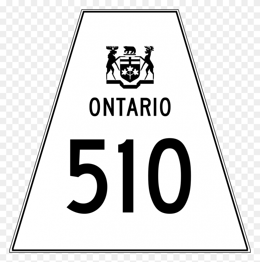 1017x1024 Ontario Highway Ontario Coat Of Arms, Symbol, Number, Text HD PNG Download